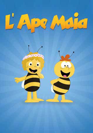 Cartone animato ape maia - animato,