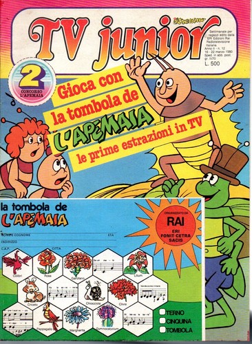 Junior 1980 - tv,